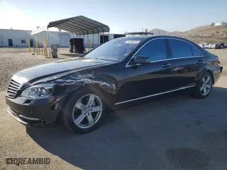 2010 Mercedes-Benz S-Class S 550 with VIN WDDNG7BB4AA321100, listed as a Copart auction lot 44456305 with 161,451 mi miles and Salvage Title. Bid and sale history available at carsss.com. Image 1.