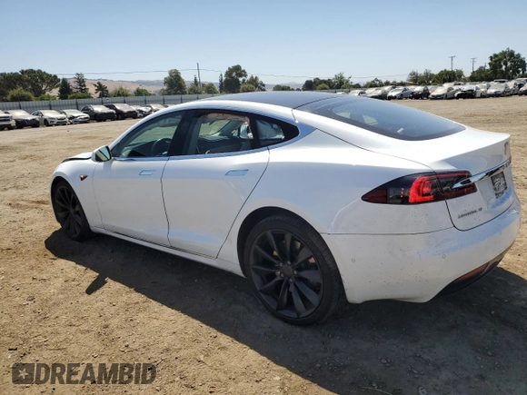2017 Tesla Model S 100D с VIN 5YJSA1E27HF199003, выставлен на аукционе Copart как лот 59214775 с пробегом 99 673 миль миль и Списание • Salvage title. История ставок и продаж доступна на DreamBid. Изображение 2.