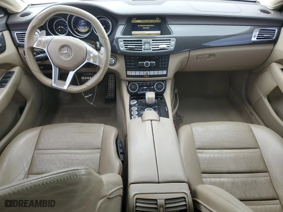 2012 Mercedes-Benz CLS-Class CLS 63 AMG with VIN WDDLJ7EB2CA041036, listed as a Copart auction lot 80137414 with 123,748 mi miles and Salvage Title. Bid and sale history available at carsss.com. Image 8.