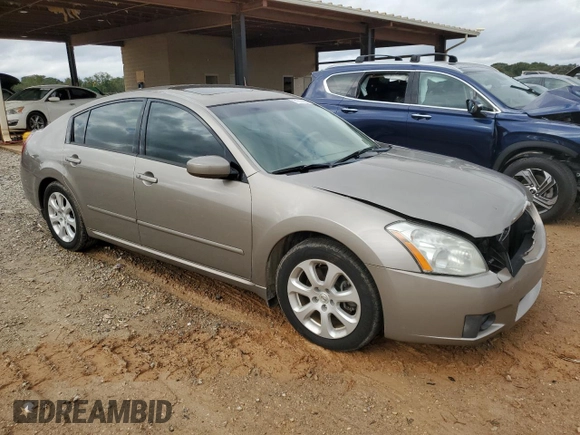 2007 Nissan Maxima 3.5 SE with VIN 1N4BA41E07C866657, listed as a Copart auction lot 71602784 with 71,496 mi miles and Salvage Title. Bid and sale history available at carsss.com. Image 4.