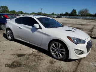 2013 Hyundai Genesis Coupe Track z VIN KMHHU6KJ6DU079703, wystawiony jako Copart lot #57285915 z przebiegiem 154 940 mil mil oraz Tytuł czysty. Historia ofert i sprzedaży dostępna na DreamBid. Obrazek 4.