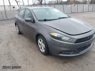 2016 Dodge Dart SXT with VIN 1C3CDFBB1GD717503, listed as a IAAI auction lot 41985280 with 77,528 mi miles. Bid and sale history available at carsss.com. Image 1.