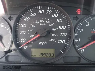 2003 Mazda MPV LX with VIN JM3LW28A030354777, listed as a IAAI auction lot 41624923 with 199,283 mi miles. Bid and sale history available at carsss.com. Image 7.