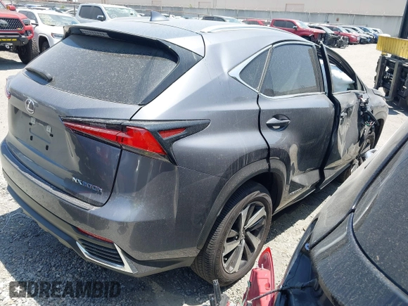 2020 Lexus NX 300h with VIN JTJGJRDZ7L5008111, listed as a IAAI auction lot 42116245 with Not provided miles and . Bid and sale history available at DreamBid. Image 4.