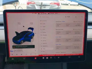 2022 Tesla Model 3 with VIN 5YJ3E1EA7NF188417, listed as a IAAI auction lot 41885623 with 105,457 mi miles and . Bid and sale history available at DreamBid. Image 18.