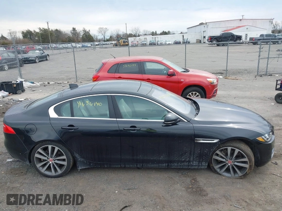 2017 Jaguar XE 25t Prestige with VIN SAJAE4BG5HA963099, listed as a IAAI auction lot 41656140 with 123,863 mi miles. Bid and sale history available at carsss.com. Image 13.