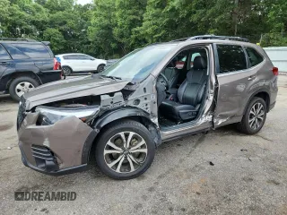 2023 Subaru Forester Limited with VIN JF2SKAPC1PH422283, listed as a Copart auction lot 61269355 with 27,062 mi miles and Salvage title. Bid and sale history available at DreamBid. Image 1.