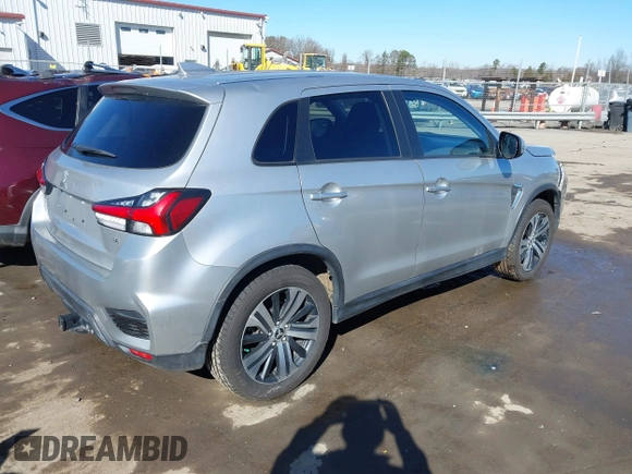 2020 Mitsubishi Outlander Sport SE 2.0 with VIN JA4AP4AU5LU012256, listed as a IAAI auction lot 41440632 with 52,835 mi miles. Bid and sale history available at carsss.com. Image 4.