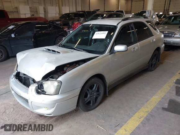 2004 Subaru Impreza Wagon (Natl) WRX Sport with VIN JF1GG29664G804819, listed as a IAAI auction lot 41825994 with 265,614 mi miles. Bid and sale history available at carsss.com. Image 2.