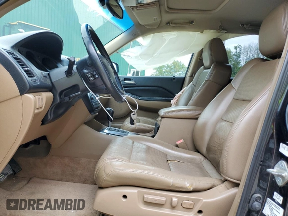 2006 Acura MDX Touring w/Navi with VIN 2HNYD18816H539524, listed as a Copart auction lot 66068274 with 132,193 mi miles and Salvage Title. Bid and sale history available at carsss.com. Image 7.