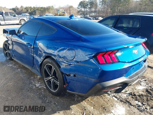 2024 Ford Mustang EcoBoost with VIN 1FA6P8TH5R5122123, listed as a IAAI auction lot 41294633 with 16,893 mi miles. Bid and sale history available at carsss.com. Image 3.