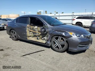 2017 Honda Accord Sedan Sport with VIN 1HGCR2F58HA163522, listed as a Copart auction lot 51889785 with 148,155 mi miles and Salvage Title. Bid and sale history available at carsss.com. Image 4.