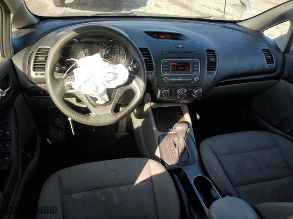 2015 Kia Forte LX with VIN KNAFK4A68F5404963, listed as a Copart auction lot 46454545 with 188,271 mi miles and Salvage Title. Bid and sale history available at carsss.com. Image 8.