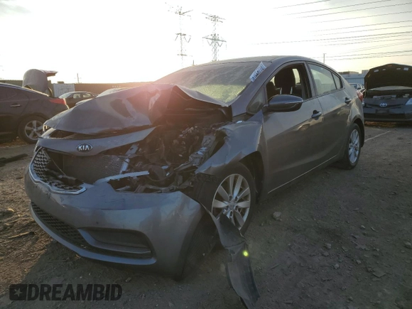 2016 Kia Forte LX with VIN KNAFX4A66G5479731, listed as a Copart auction lot 87704475 with 0 mi miles and Salvage Title. Bid and sale history available at carsss.com. Image 1.