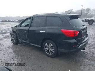 2018 Nissan Pathfinder SV with VIN 5N1DR2MN7JC652781, listed as a IAAI auction lot 41743833 with 68,469 mi miles. Bid and sale history available at carsss.com. Image 3.