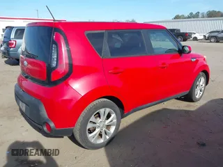 2015 Kia Soul + with VIN KNDJP3A56F7780002, listed as a IAAI auction lot 41457141 with 1 mi miles. Bid and sale history available at carsss.com. Image 4.