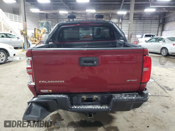 2021 Chevrolet Colorado 4WD ZR2 z VIN 1GCGTEEN1M1112569, wystawiony jako Copart lot #45168895 z przebiegiem 70 775 mil mil oraz Szkoda całkowita • Salvage title. Historia ofert i sprzedaży dostępna na DreamBid. Obrazek 6.