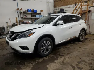 2018 Nissan Murano S with VIN 5N1AZ2MHXJN163700, listed as a Copart auction lot 51639015 with 70,528 mi miles and Salvage Title. Bid and sale history available at DreamBid. Image 1.