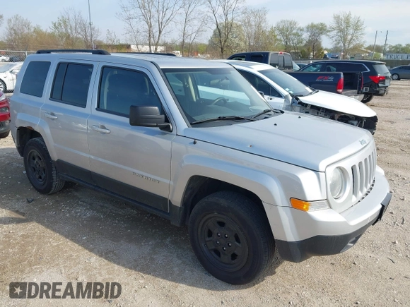 2012 Jeep Patriot Sport with VIN 1C4NJPBA4CD554141, listed as a IAAI auction lot 42119535 with 116,933 mi miles and . Bid and sale history available at DreamBid. Image 1.