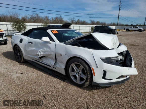2019 Chevrolet Camaro 1LT with VIN 1G1FB3DS6K0137151, listed as a Copart auction lot 87487964 with 110,558 mi miles and Salvage Title. Bid and sale history available at carsss.com. Image 4.