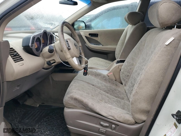 2005 Nissan Murano S with VIN JN8AZ08W15W408549, listed as a Copart auction lot 81789094 with 91,840 mi miles and Salvage Title. Bid and sale history available at carsss.com. Image 7.
