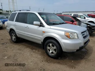 2008 Honda Pilot SE with VIN 5FNYF18378B053040, listed as a Copart auction lot 58560635 with 157,365 mi miles and Salvage title. Bid and sale history available at DreamBid. Image 4.