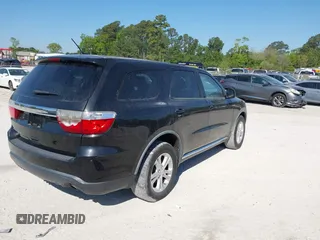 2012 Dodge Durango SXT with VIN 1C4RDHAG3CC195620, listed as a IAAI auction lot 42059797 with 148,570 mi miles. Bid and sale history available at carsss.com. Image 4.