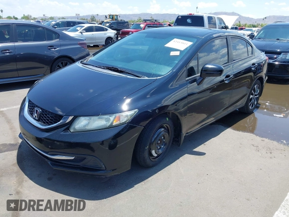 2015 Honda Civic EX z VIN 19XFB2F81FE001106, wystawiony jako IAAI lot #42413811 z przebiegiem 124 042 mil mil oraz . Historia ofert i sprzedaży dostępna na DreamBid. Obrazek 2.