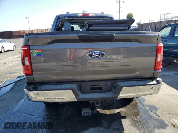 2023 Ford F-150 XL with VIN 1FTEW1EB3PKD84620, listed as a Copart auction lot 69037014 with 6,947 mi miles and Clean Title. Bid and sale history available at carsss.com. Image 6.