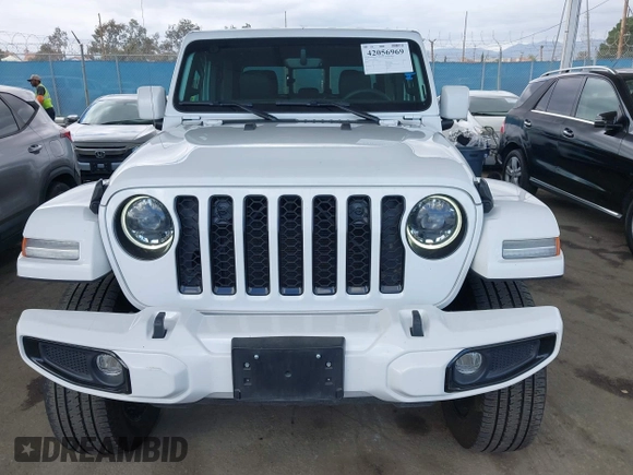 2023 Jeep Gladiator Overland with VIN 1C6HJTFG7PL543870, listed as a IAAI auction lot 42056969 with 28,655 mi miles and . Bid and sale history available at DreamBid. Image 13.
