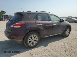 2013 Nissan Murano SL with VIN JN8AZ1MU2DW207431, listed as a Copart auction lot 62663784 with 144,394 mi miles and Clean Title. Bid and sale history available at carsss.com. Image 3.