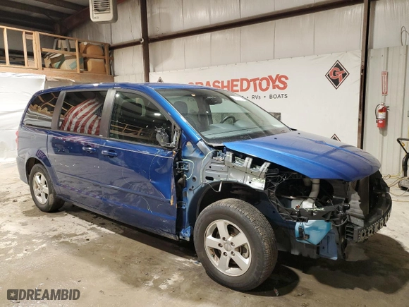 2011 Dodge Grand Caravan Mainstreet with VIN 2D4RN3DG6BR632627, listed as a Copart auction lot 45158285 with 74,631 mi miles and Salvage Title. Bid and sale history available at carsss.com. Image 4.