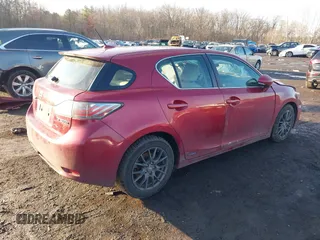 2012 Lexus CT 200h z VIN JTHKD5BH6C2094597, wystawiony jako IAAI lot #41519462 z przebiegiem 100 783 mil mil oraz . Historia ofert i sprzedaży dostępna na DreamBid. Obrazek 4.