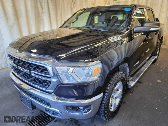 2022 Ram 1500 Big Horn z VIN 1C6RRFFG4NN269611, wystawiony jako IAAI lot #42566377 z przebiegiem 97 169 mil mil oraz . Historia ofert i sprzedaży dostępna na DreamBid. Obrazek 13.