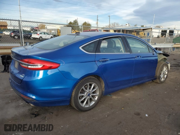 2017 Ford Fusion SE with VIN 3FA6P0HD7HR192662, listed as a Copart auction lot 81923804 with 99,778 mi miles and Salvage Title. Bid and sale history available at carsss.com. Image 3.