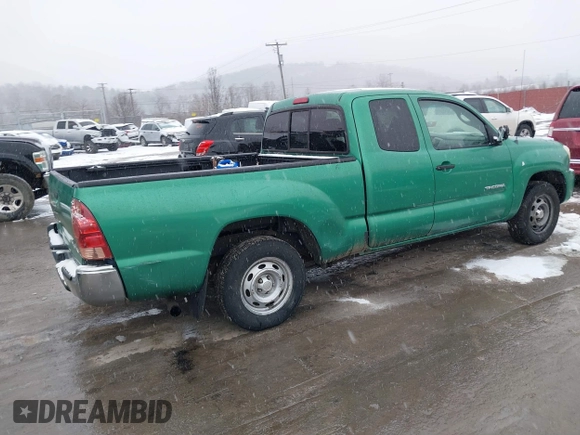 2007 Toyota Tacoma with VIN 5TETX22N77Z433984, listed as a IAAI auction lot 41551603 with 124,658 mi miles and . Bid and sale history available at DreamBid. Image 4.