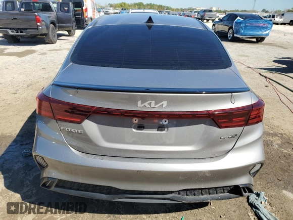 2022 Kia Forte GT-Line with VIN 3KPF54AD6NE427749, listed as a Copart auction lot 49608115 with 49,520 mi miles and Non Repairable. Bid and sale history available at carsss.com. Image 6.