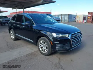 2017 Audi Q7 Premium Plus with VIN WA1LAAF75HD047107, listed as a IAAI auction lot 42056200 with 94,696 mi miles. Bid and sale history available at carsss.com. Image 1.