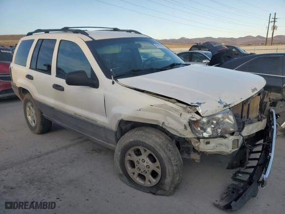 2001 Jeep Grand Cherokee Laredo with VIN 1J4GW48S91C617174, listed as a Copart auction lot 48918285 with 0 mi miles and Salvage Title. Bid and sale history available at carsss.com. Image 4.
