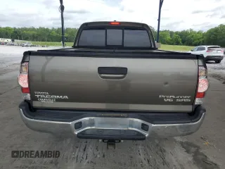 2009 Toyota Tacoma PreRunner with VIN 3TMKU72N89M021378, listed as a Copart auction lot 57142405 with 199,745 mi miles and Salvage title. Bid and sale history available at DreamBid. Image 6.