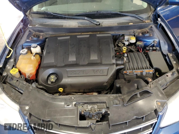 2010 Chrysler Sebring Touring with VIN 1C3BC5ED6AN166539, listed as a Copart auction lot 77780464 with 162,531 mi miles and Non Repairable. Bid and sale history available at carsss.com. Image 11.