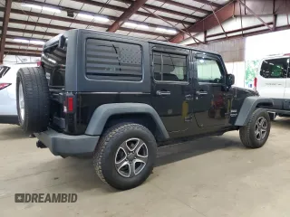2014 Jeep Wrangler Unlimited Sport with VIN 1C4BJWDG8EL100708, listed as a Copart auction lot 57297245 with 170,862 mi miles and Clean Title. Bid and sale history available at DreamBid. Image 3.