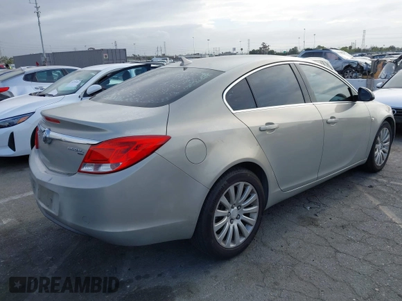 2011 Buick Regal CXL RL2 with VIN W04GP5EC0B1002848, listed as a IAAI auction lot 42192823 with 103,716 mi miles and . Bid and sale history available at DreamBid. Image 4.