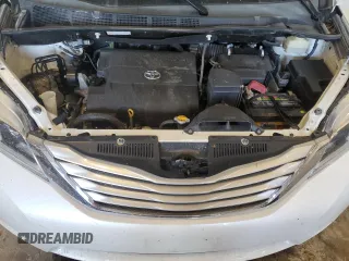 2016 Toyota Sienna XLE with VIN 5TDYK3DC1GS712589, listed as a Copart auction lot 53481245 with 125,487 mi miles and Salvage Title. Bid and sale history available at carsss.com. Image 12.