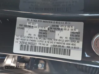 2021 Mazda 3 Select with VIN 3MZBPABL5MM252201, listed as a IAAI auction lot 42029577 with Not Provided miles and . Bid and sale history available at DreamBid. Image 9.