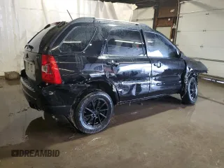 2009 Kia Sportage LX with VIN KNDJF724797567810, listed as a Copart auction lot 42012625 with Not Provided miles and Salvage Title. Bid and sale history available at DreamBid. Image 3.