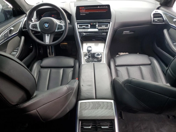 2023 BMW 8 Series 840i with VIN WBAGV2C09PCL26750, listed as a Copart auction lot 44161575 with 20,795 mi miles and Clean Title. Bid and sale history available at carsss.com. Image 8.