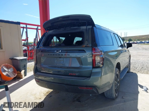 2024 Chevrolet Suburban z VIN 1GNSCEKT6RR218285, wystawiony jako IAAI lot #40982165 z przebiegiem 8 464 mil mil oraz . Historia ofert i sprzedaży dostępna na DreamBid. Obrazek 4.