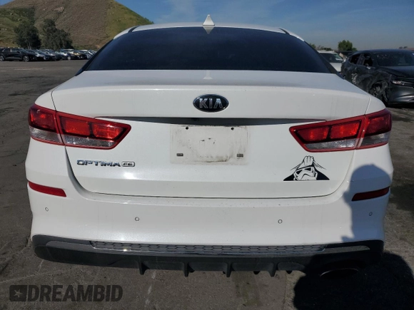 2019 Kia Optima LX z VIN 5XXGT4L33KG302810, wystawiony jako Copart lot #53821575 z przebiegiem 122 733 mil mil oraz Szkoda całkowita • Salvage title. Historia ofert i sprzedaży dostępna na DreamBid. Obrazek 6.