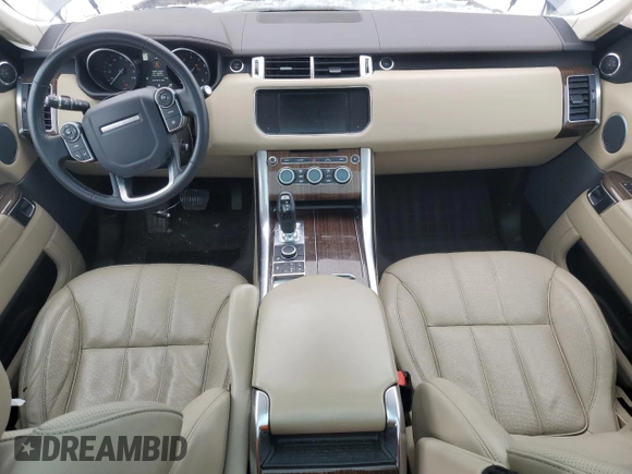 2016 Land Rover Range Rover Sport HSE with VIN SALWR2VF6GA557811, listed as a Copart auction lot 45324695 with 85,903 mi miles and Salvage Title. Bid and sale history available at DreamBid. Image 8.